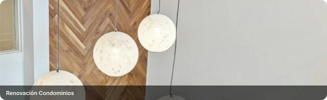 Renovación de áreas comunes en condominios de Santiago